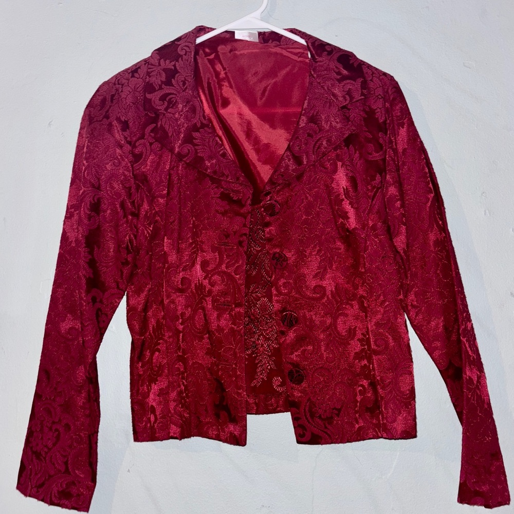 Frederick's of Hollywood Red Blazer